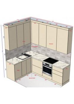 Меблі Варіант Кухні №125 19.09.2024
