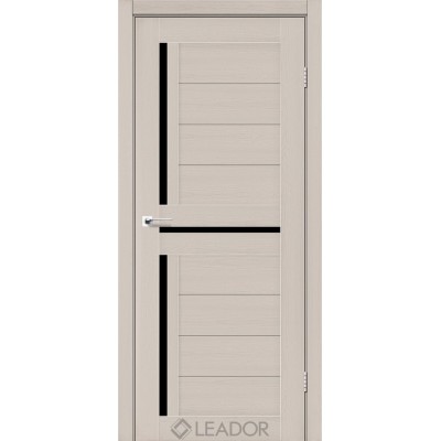 Межкомнатные Двери Lazio BLK Leador ПВХ плёнка-0
