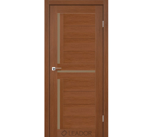 Межкомнатные Двери Leador Doors Lazio бронза браун ПВХ плёнка