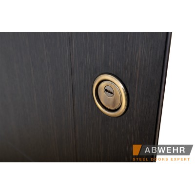 Вхідні Двері LIGHT (A0) КВАРТИРА венге Abwehr-6