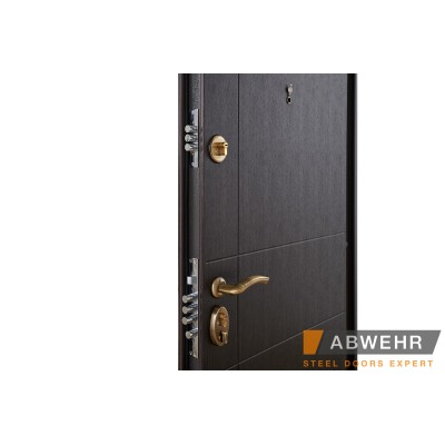 Входные Двери LIGHT (A0) КВАРТИРА венге Abwehr-4