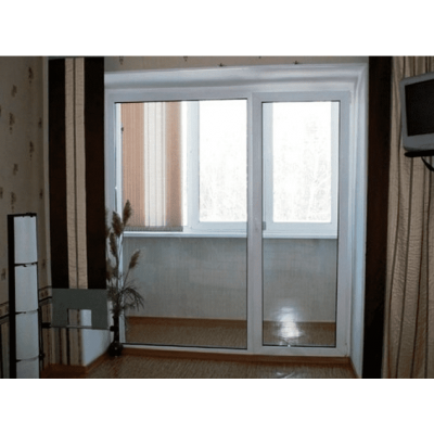 Балконний блок Salamander BluEvolution 92 з глухим панорамним вікном до підлоги 2100 x 2000 мм-2