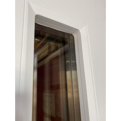 Входные Двери Марсель 1200 Vinorit стеклопакет рама 2 цвета Redfort-6