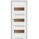 Міжкімнатні Двері Marsel білий текстурний сатин бронза Darumi Ламінатин-3-thumb