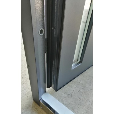 Входные Двери Мет/МДФ со стеклопакетом Redfort-6
