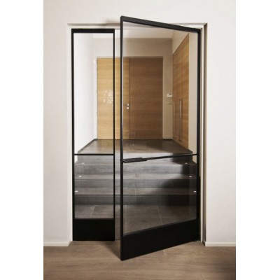 Міжкімнатні Двері RockWood Design MetalGlass 6 Скляні-0