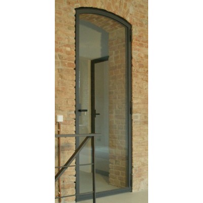 Міжкімнатні Двері RockWood Design MetalGlass 8 Скляні-0