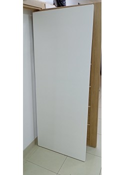 Двери Моно/Квадро 2 ПГ 800мм Белая (разный фасад полотна с двух сторон), Позняки Интерьерные Двери