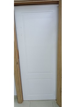 Двери Моно/Квадро 2 ПГ 800мм Белая (разный фасад полотна с двух сторон), Позняки Интерьерные Двери