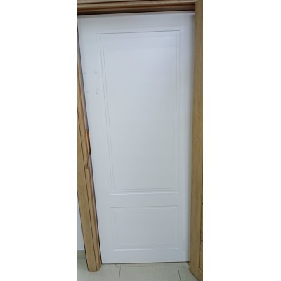 Двери Моно/Квадро 2 ПГ 800мм Белая (разный фасад полотна с двух сторон), Позняки Интерьерные Двери-1