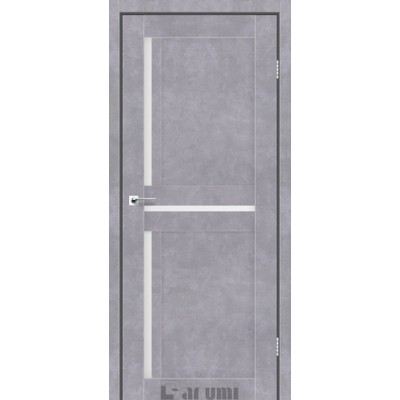 Міжкімнатні Двері Next сірий бетон Darumi Ламінатин-0