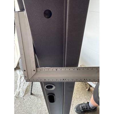 Вхідні Двері Ніка браун метал/МДФ Стандарт Плюс Redfort-5