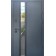 Вхідні Двері Стріт Норд метал Антрацит 7021 фарба/МДФ біле дерево Vinorit "Qdoors"-3-thumb