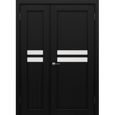 Міжкімнатні Двері Санрайз 2 полуторні НСД Двері Шпон-0