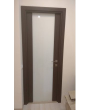 Межкомнатные Двери Korfad Sanremo SR-01 белое стекло ПВХ плёнка Межкомнатные Двери Korfad Sanremo SR-01 белое стекло ПВХ плёнка
