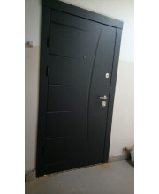Входные Двери Глория графит Qdoors