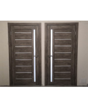 Межкомнатные Двери Korfad Venecia Deluxe VND-02 Эш-вайт ПВХ плёнка