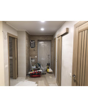 Двери Leador Doors Verona дуб мокко Черное стекло