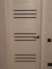 Двери Sovana BLK дуб латте Leador