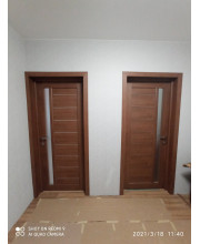 Двери Darumi Doors Bordo орех роял сатин белый