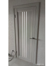 Межкомнатные Двери Leador Doors Verona Черное стекло ПВХ плёнка