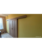 Двери Leador Doors Verona дуб мокко Черное стекло