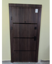 Входные Двери Ультра Аккорд дуб табак/белое дерево Qdoors