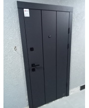 Двері Qdoors Премиум Вертикаль-АК 2 кольори