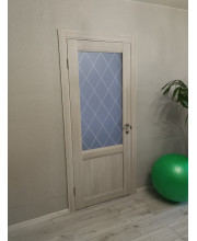 Межкомнатные Двери Leador Doors Laura LR-01 сатин белый монблан ПВХ плёнка