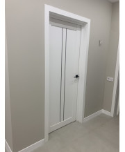 Межкомнатные Двери StilDoors BARSELONA Черное стекло ПВХ плёнка Межкомнатные Двери StilDoors BARSELONA Черное стекло ПВХ плёнка