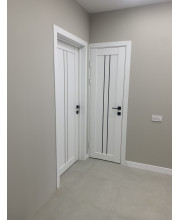 Межкомнатные Двери StilDoors BARSELONA Черное стекло ПВХ плёнка Межкомнатные Двери StilDoors BARSELONA Черное стекло ПВХ плёнка