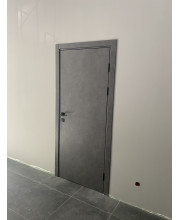 Межкомнатные Двери Korfad Deco Loft Plato DLP-01 antracite ПВХ плёнка