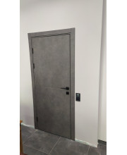 Межкомнатные Двери Korfad Deco Loft Plato DLP-01 antracite ПВХ плёнка