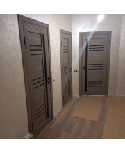 Межкомнатные Двери Leador Doors Compania Черное стекло ПВХ плёнка Межкомнатные Двери Leador Doors Compania Черное стекло ПВХ плёнка