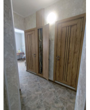 Двері Leador Doors Verona сіре дерево Чорне скло