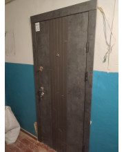 Вхідні Двері Преміум Люксор спил дерева кон'ячний Qdoors