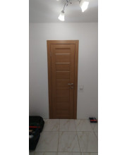 Двери Darumi Doors Leona дуб натуральный сатин белый