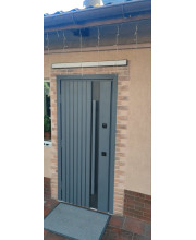 Входные Двери Стронг Айрон графит G1298 песок/белый атлас Vinorit "Qdoors" Входные Двери Стронг Айрон графит G1298 песок/белый атлас Vinorit "Qdoors"
