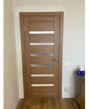 Двери Darumi Doors Vela дуб натуральный сатин белый