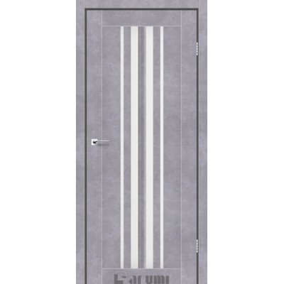 Міжкімнатні Двері Prime сірий бетон Darumi Ламінатин-0