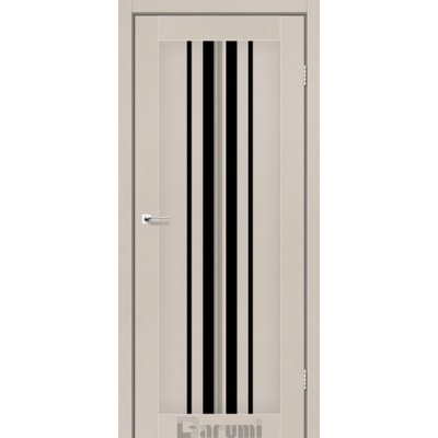 Міжкімнатні Двері Prime димчастий краст BLK Darumi Ламінатин-0