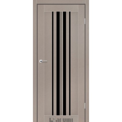 Міжкімнатні Двері Prime сірий краст BLK Darumi Ламінатин-0