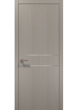 Двери PL-07 пекан светло-серый Папа Карло