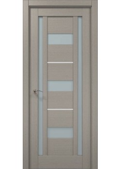 Двері ML-51 AL пекан світло-сірий Папа Карло