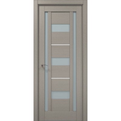 Двері ML-51 AL пекан світло-сірий Папа Карло-0