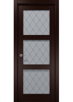 Двері CP-507 Венге (Q157) оксфорд Папа Карло