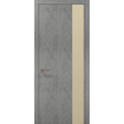 Двери PL-05 бетон светлый Папа Карло-0