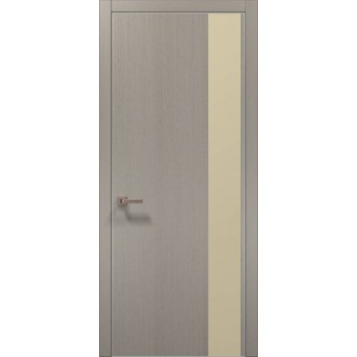 Двері PL-05 пекан світло-сірий Папа Карло-0