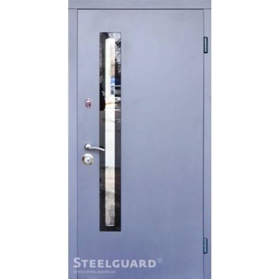 Вхідні Двері AV-1 Antrcyt Glass Steelguard-0