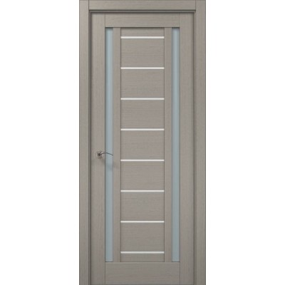 Двері ML-50 AL пекан світло-сірий Папа Карло-0